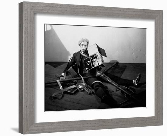 The Cameraman, 1928-null-Framed Photographic Print