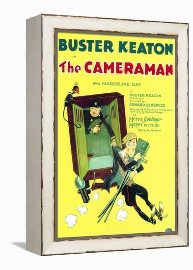 The Cameraman, 1928-null-Framed Stretched Canvas