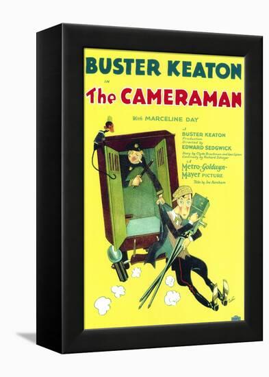 The Cameraman, 1928-null-Framed Stretched Canvas