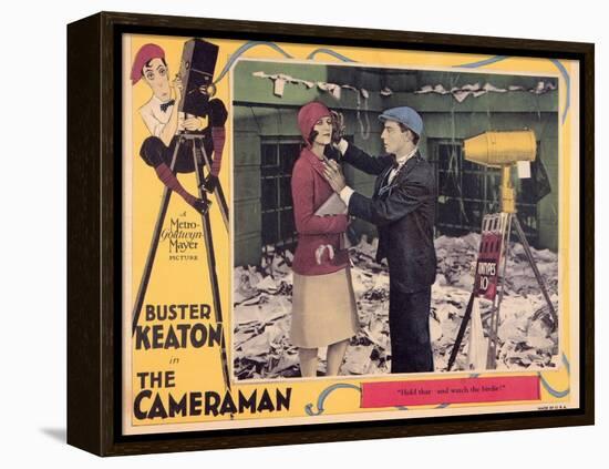 The Cameraman, 1928-null-Framed Stretched Canvas