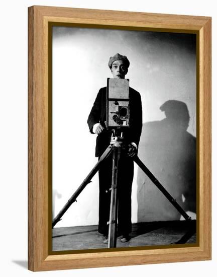 The Cameraman, Buster Keaton, 1928-null-Framed Stretched Canvas