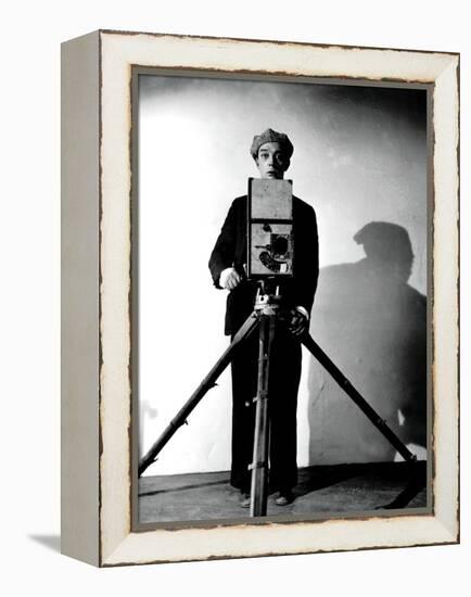 The Cameraman, Buster Keaton, 1928-null-Framed Stretched Canvas