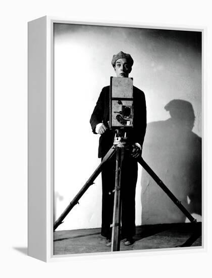 The Cameraman, Buster Keaton, 1928-null-Framed Stretched Canvas