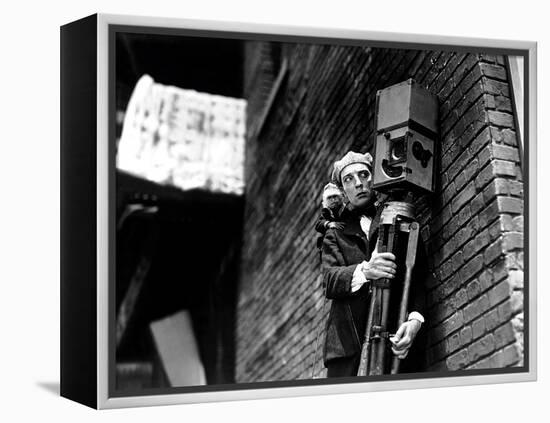 The Cameraman, Buster Keaton, 1928-null-Framed Stretched Canvas