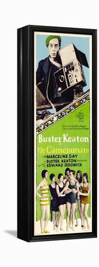 The Cameraman, Buster Keaton, 1928-null-Framed Stretched Canvas