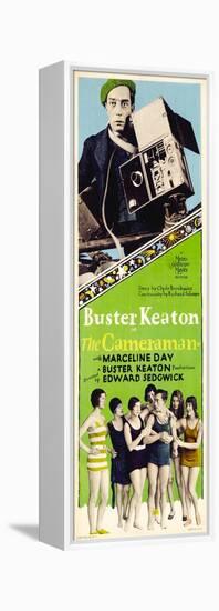 The Cameraman, Buster Keaton, 1928-null-Framed Stretched Canvas