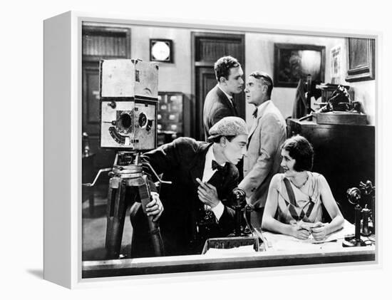 The Cameraman, Buster Keaton, Harold Goodwin, Sidney Bracey, Marceline Day, 1928-null-Framed Stretched Canvas