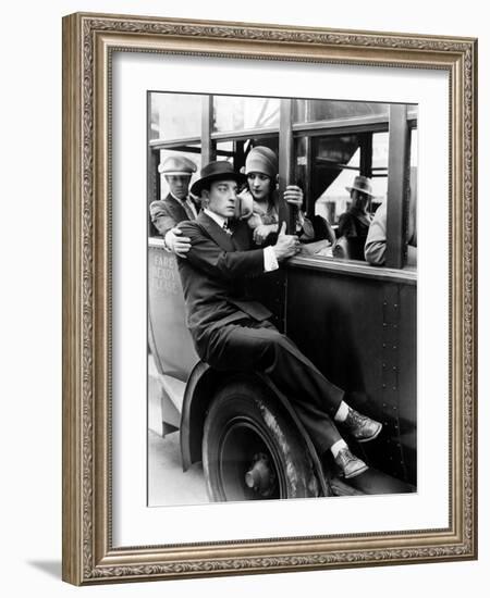 The Cameraman, Buster Keaton, Marceline Day, 1928-null-Framed Photo