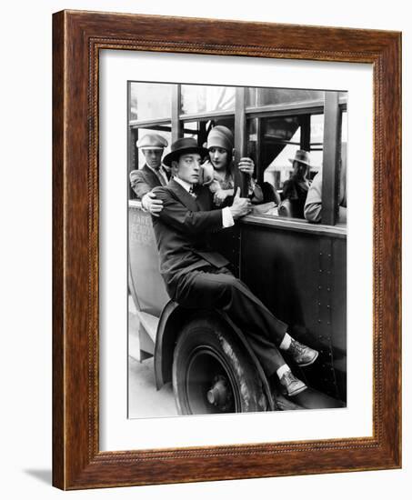 The Cameraman, Buster Keaton, Marceline Day, 1928-null-Framed Photo