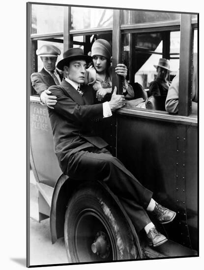 The Cameraman, Buster Keaton, Marceline Day, 1928-null-Mounted Photo