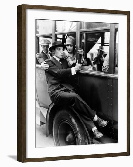 The Cameraman, Buster Keaton, Marceline Day, 1928-null-Framed Photo