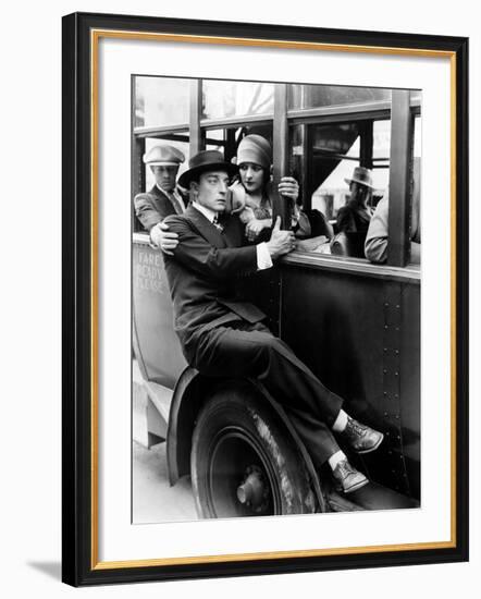 The Cameraman, Buster Keaton, Marceline Day, 1928-null-Framed Photo