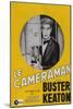 The Cameraman, French Movie Poster, 1928-null-Mounted Art Print