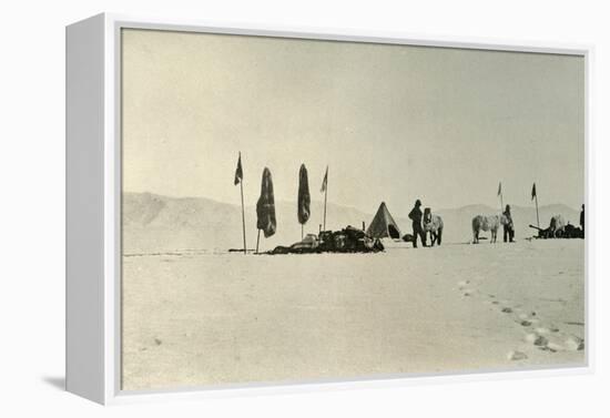 'The Camp After Passing the Previous Farthest South Latitude', November 1908, (1909)-Unknown-Framed Premier Image Canvas