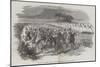 The Camp at Chobham, Arrival of Her Majesty at Magnet Hill-null-Mounted Giclee Print