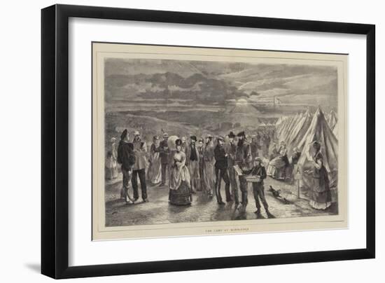 The Camp at Wimbledon-Edwin Buckman-Framed Giclee Print