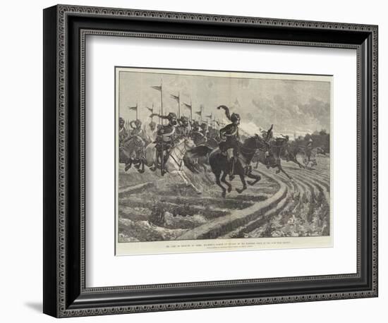 The Camp of Exercise at Delhi-Richard Caton Woodville II-Framed Giclee Print