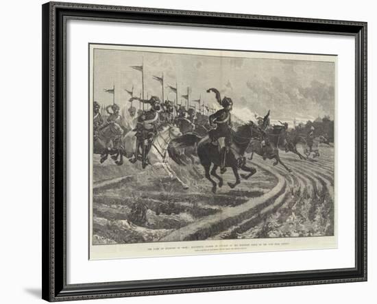 The Camp of Exercise at Delhi-Richard Caton Woodville II-Framed Giclee Print