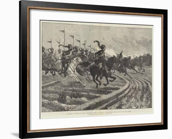 The Camp of Exercise at Delhi-Richard Caton Woodville II-Framed Giclee Print