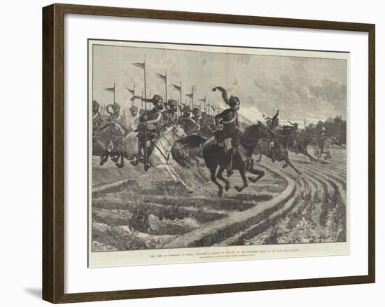 The Camp of Exercise at Delhi-Richard Caton Woodville II-Framed Giclee Print