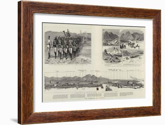 The Campaign at Suakin-null-Framed Giclee Print