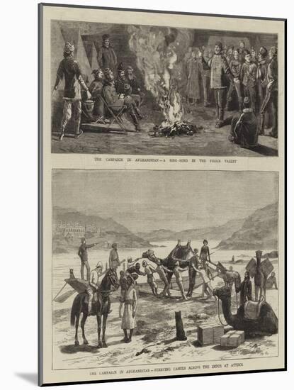 The Campaign in Afghanistan-Charles Edwin Fripp-Mounted Giclee Print