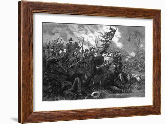 The Campaign in Virginia - 'On to Richmond', from 'Harper's Weekly', 1864-Thomas Nast-Framed Giclee Print