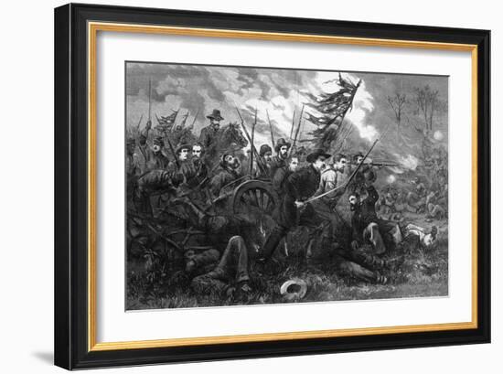 The Campaign in Virginia - 'On to Richmond', from 'Harper's Weekly', 1864-Thomas Nast-Framed Giclee Print