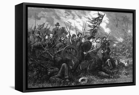 The Campaign in Virginia - 'On to Richmond', from 'Harper's Weekly', 1864-Thomas Nast-Framed Premier Image Canvas
