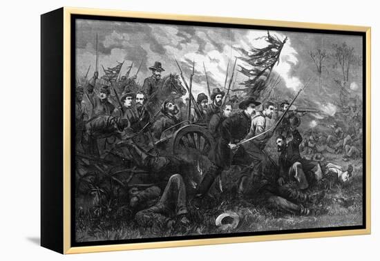 The Campaign in Virginia - 'On to Richmond', from 'Harper's Weekly', 1864-Thomas Nast-Framed Premier Image Canvas