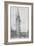 'The Campanile of St. Mark's While Undergoing Repair in 1745', 1903-Canaletto-Framed Giclee Print