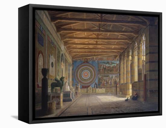 The Camposanto in Pisa, 1858-Leo Von Klenze-Framed Premier Image Canvas