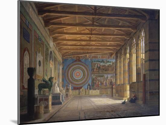 The Camposanto in Pisa, 1858-Leo Von Klenze-Mounted Giclee Print