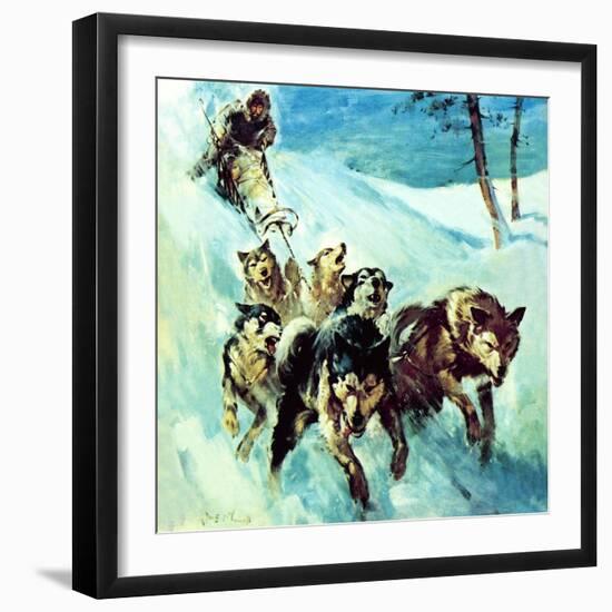 The Canadian Husky-McConnell-Framed Giclee Print