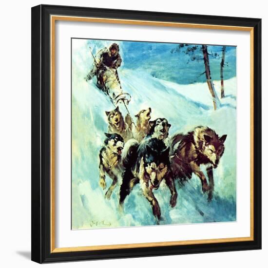 The Canadian Husky-McConnell-Framed Giclee Print