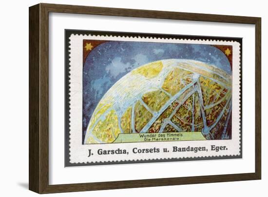 The Canals of Mars-null-Framed Premium Giclee Print