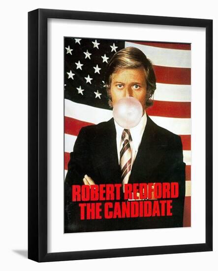 The Candidate, 1972, Robert Redford-null-Framed Photo