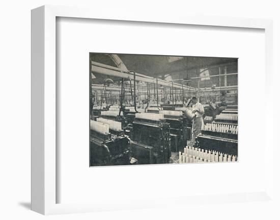'The Candle-moulding Room', c1917-Unknown-Framed Photographic Print