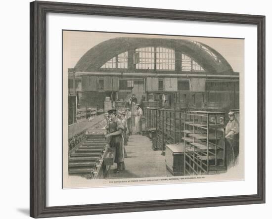The Candle Room at Price's Patent Candle Manufactury, Battersea-null-Framed Giclee Print
