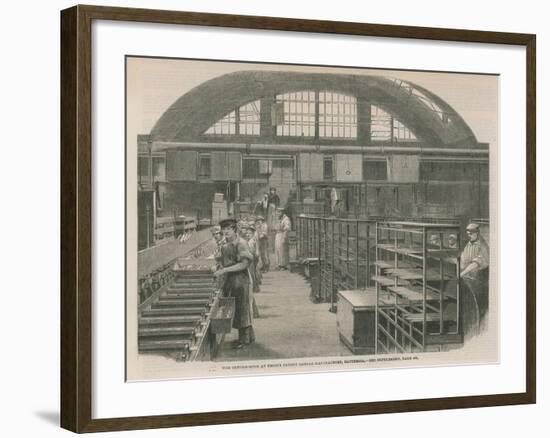 The Candle Room at Price's Patent Candle Manufactury, Battersea-null-Framed Giclee Print