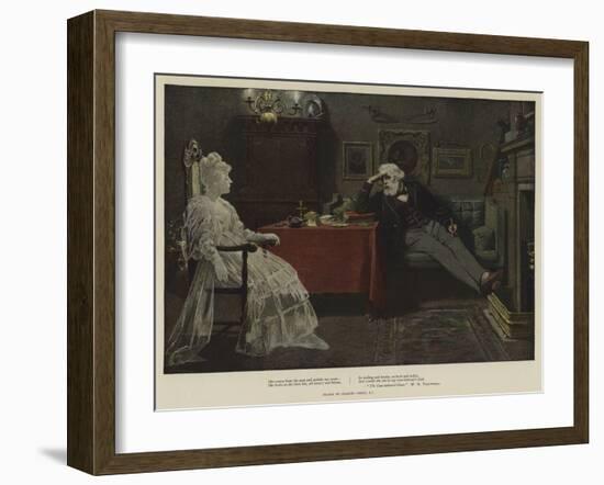 The Cane-Bottom'd Chair-Charles Green-Framed Giclee Print