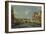 The Cannaregio, Venice, with Palazzo Testa, Palazzo Surian-Bellotto and the Ponte Dei Tre Archi,…-Canaletto-Framed Giclee Print