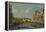 The Cannaregio, Venice, with Palazzo Testa, Palazzo Surian-Bellotto and the Ponte Dei Tre Archi,…-Canaletto-Framed Premier Image Canvas