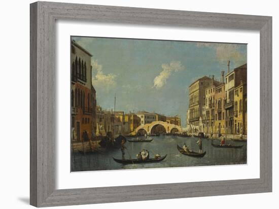 The Cannaregio, Venice-Canaletto-Framed Giclee Print