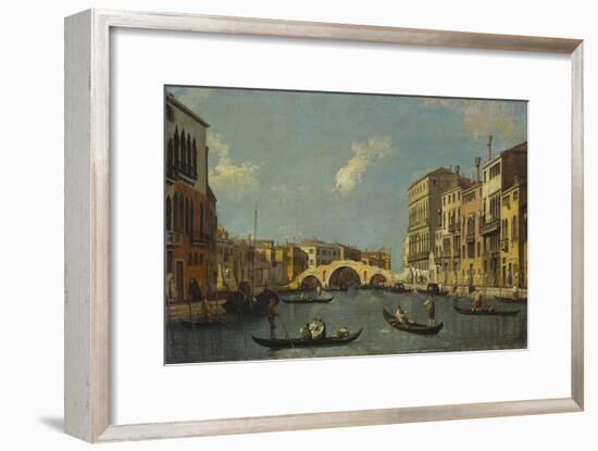 The Cannaregio, Venice-Canaletto-Framed Giclee Print