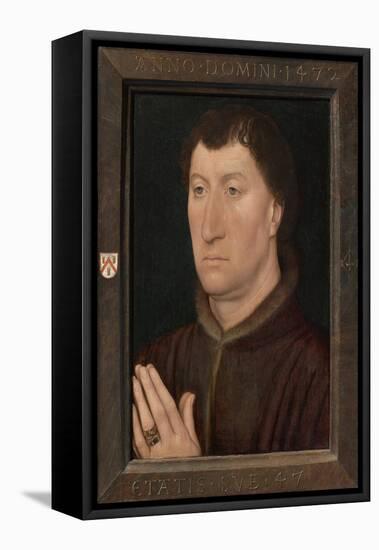 The Canon Gilles Joye, 1472 (Tempera & Oil on Panel)-Hans Memling-Framed Premier Image Canvas