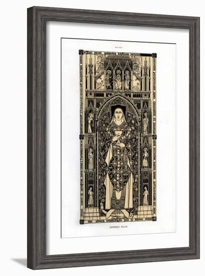 The Canon of Poitiers, C1350-Henry Shaw-Framed Giclee Print