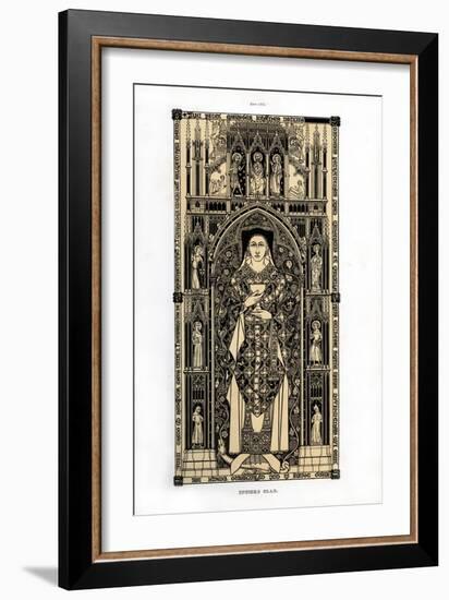 The Canon of Poitiers, C1350-Henry Shaw-Framed Giclee Print