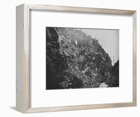 'The Canon of the Lost Souls', 19th century-Unknown-Framed Photographic Print