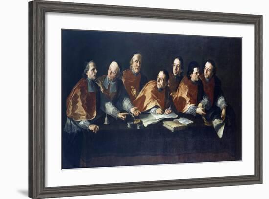 The Canons of Lu, Fresco-Pier Francesco Guala-Framed Giclee Print